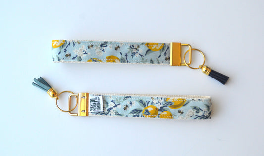 Key Fob Wristlet - Lemons