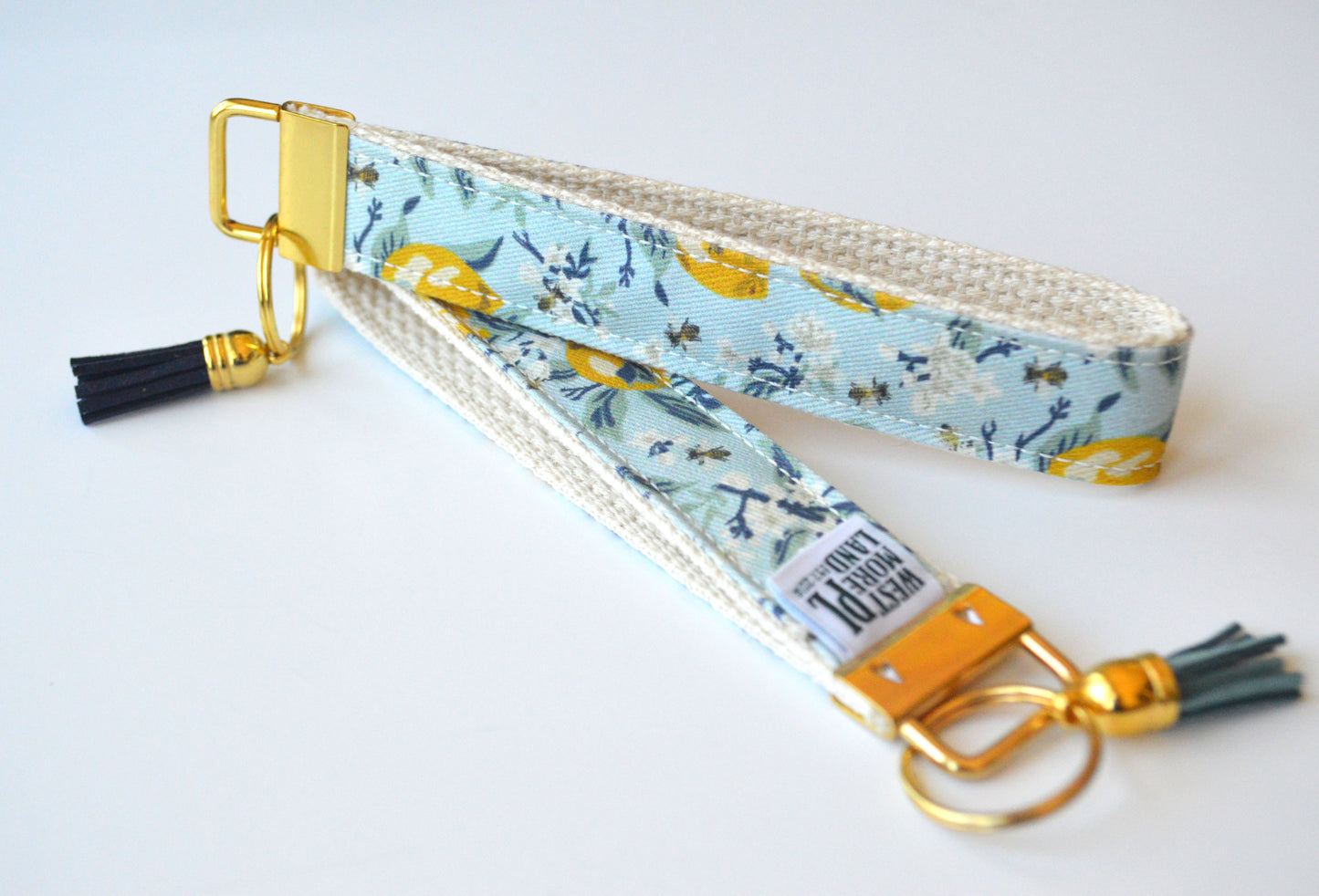 Key Fob Wristlet - Lemons