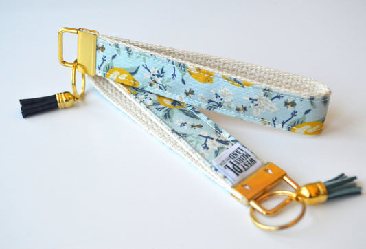 Key Fob Wristlet - Lemons