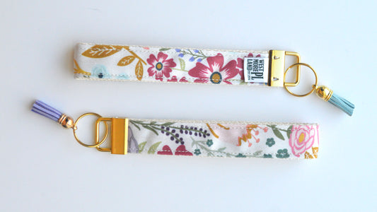 Key Fob Wristlet - Garden Party