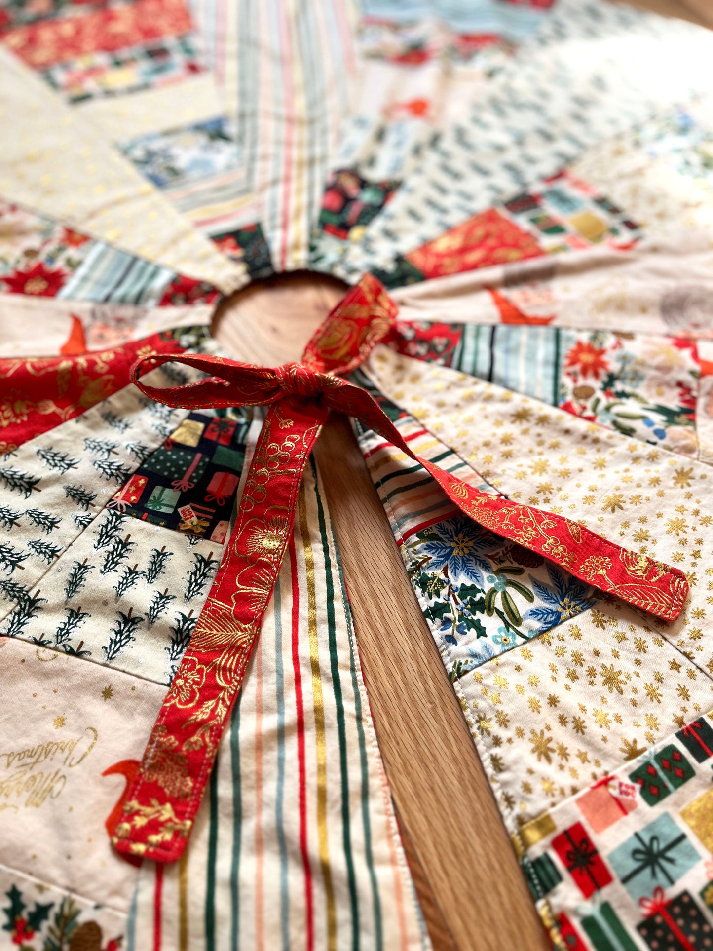 Holiday Classics Quilted Tree Skirt