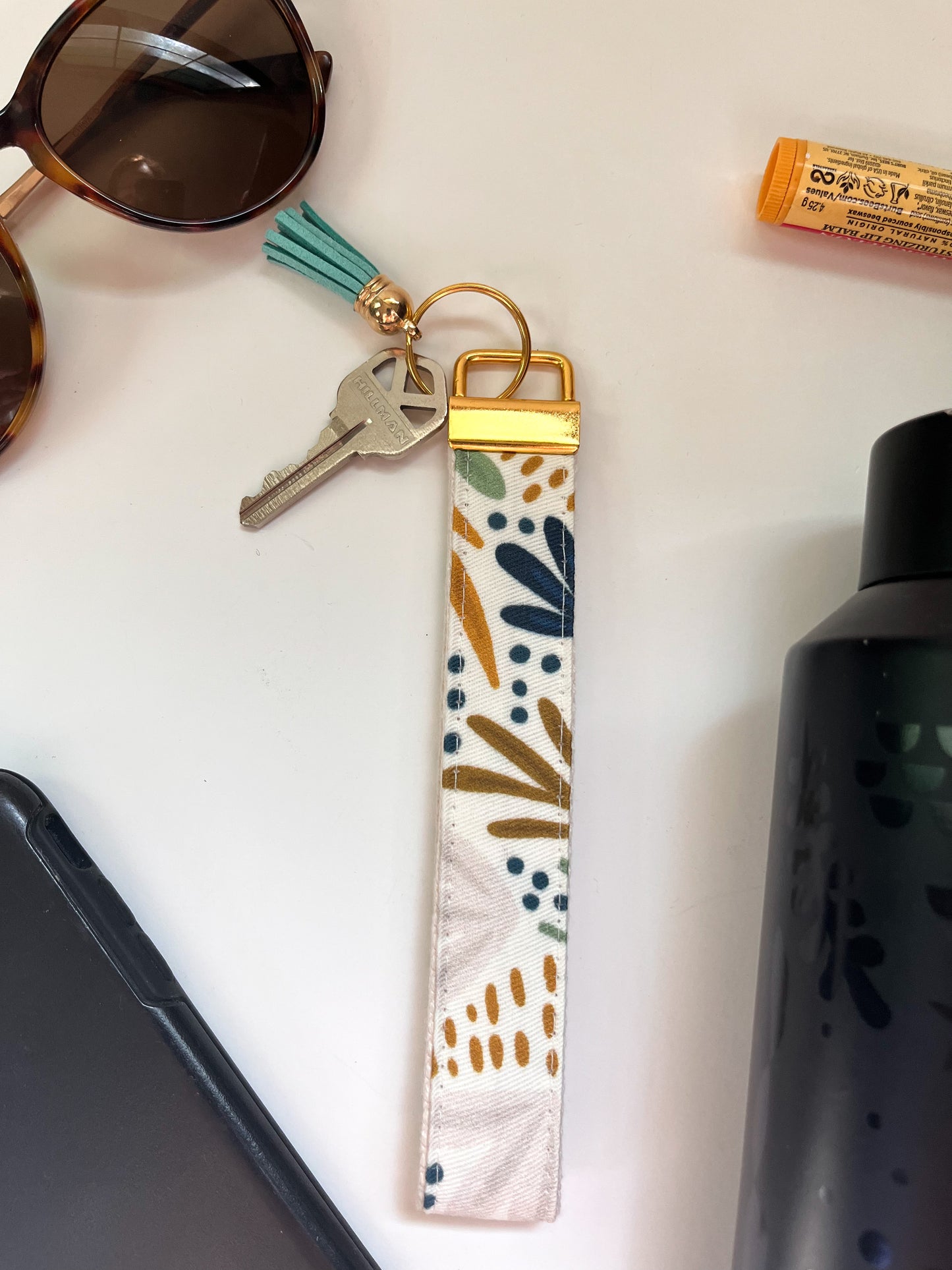 Key Fob Wristlet - Henrietta Natural