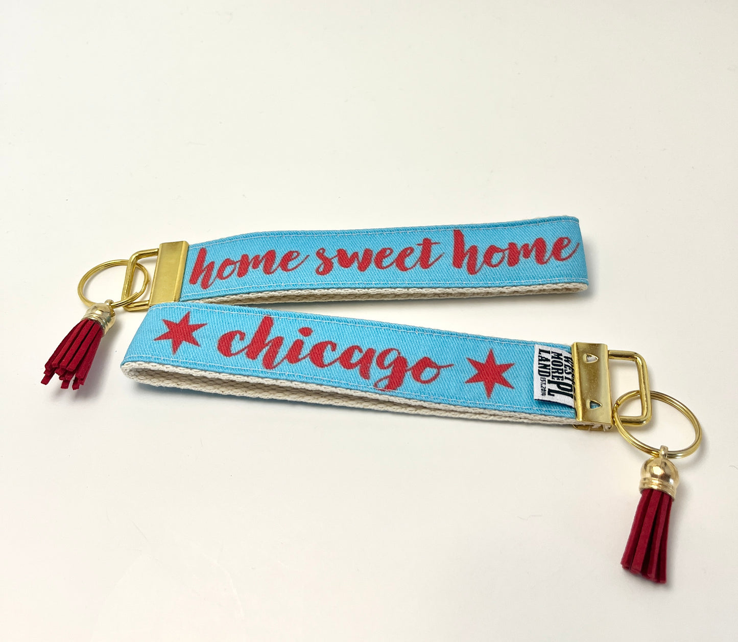 Key Fob Wristlet - Home Sweet Home Chicago