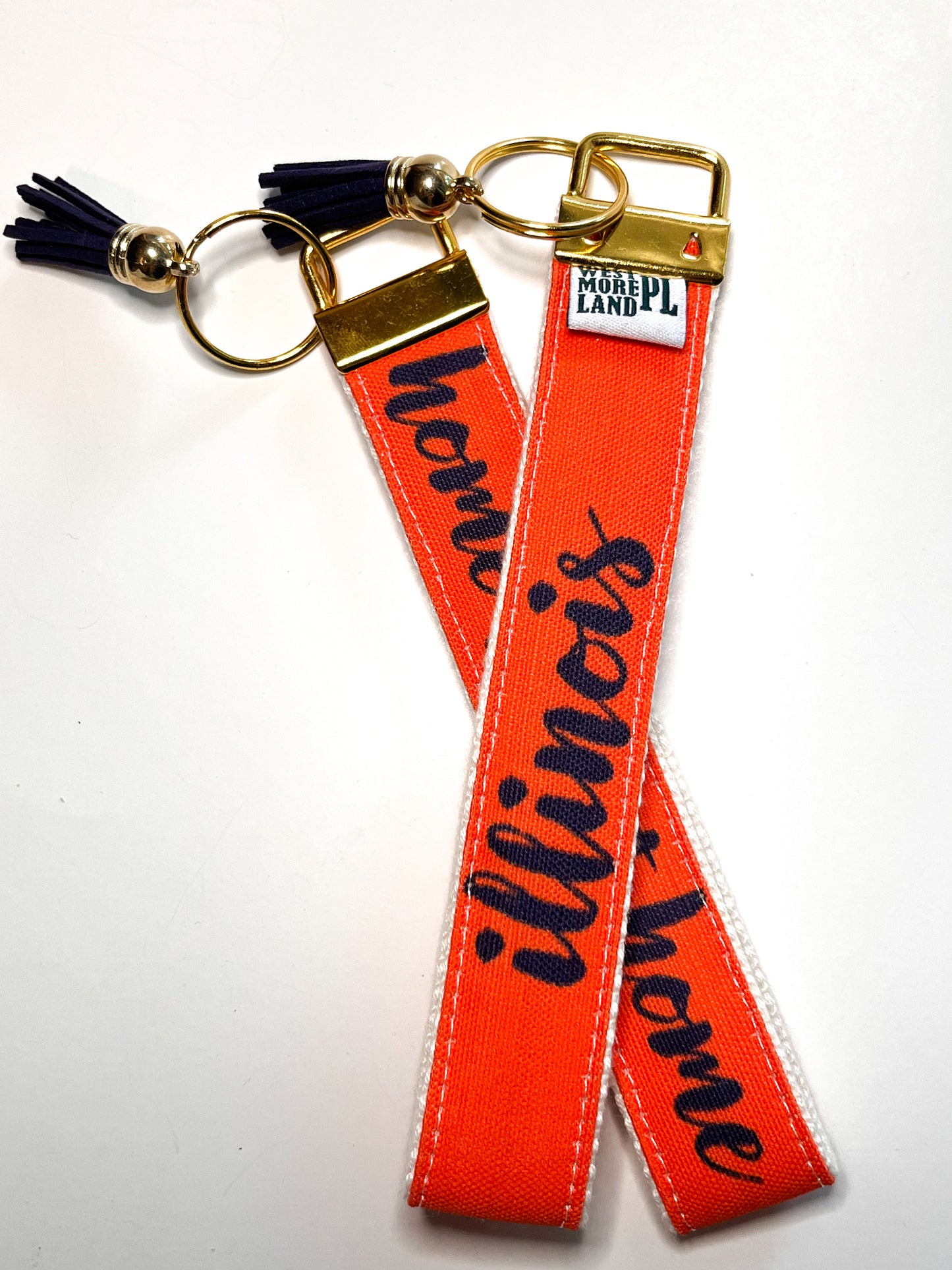 Key Fob Wristlet - Home Sweet Home Illinois