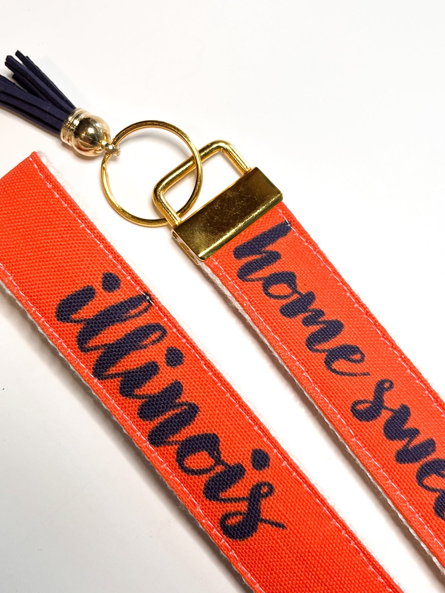 Key Fob Wristlet - Home Sweet Home Illinois