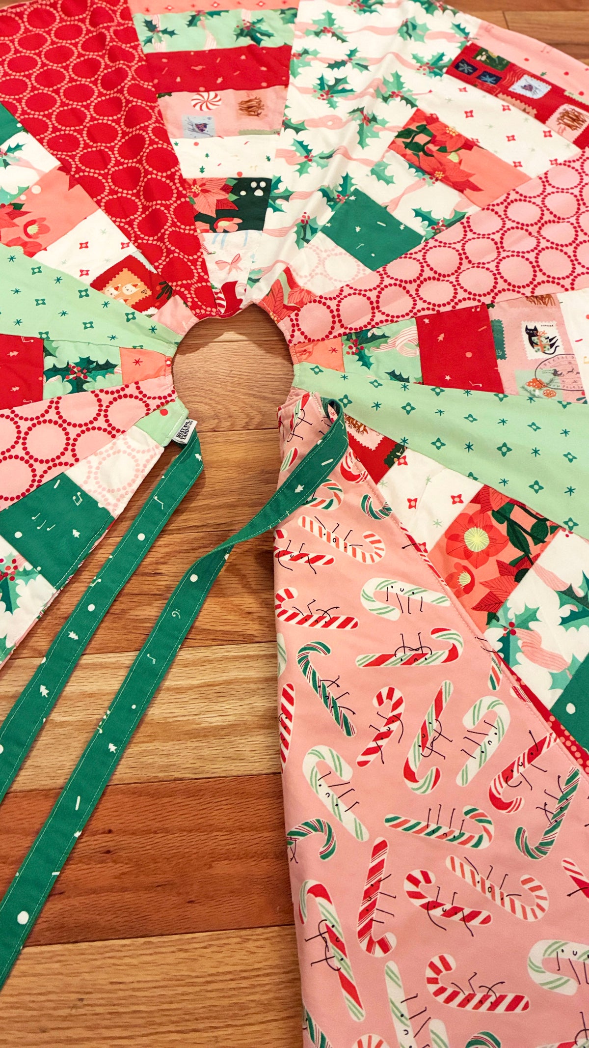 Whimsical and Bright Christmas Tree Skirt